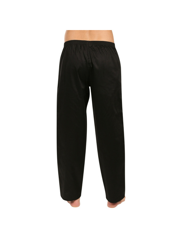 Styx Мъжки пижамени панталони Styx черни