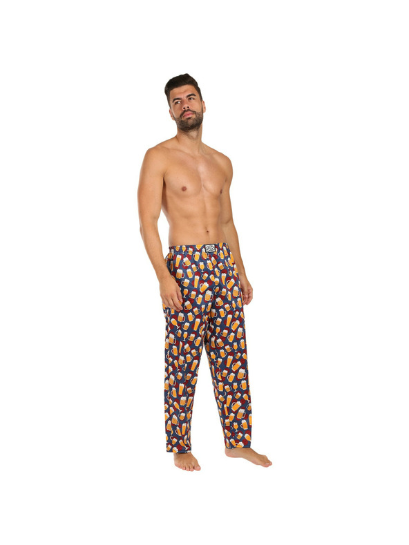 Styx Мъжки пижамени панталони Styx бира