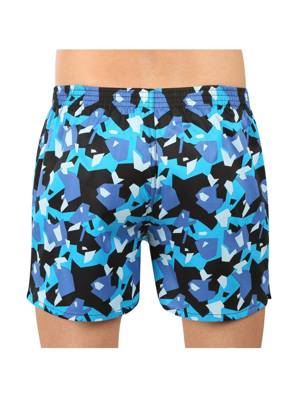 Styx Мъжки боксерки Styx premium art класическа ластична ъгловат камуфлаж