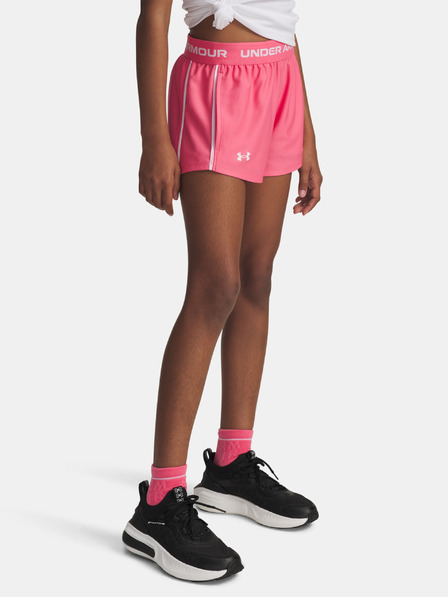Under Armour Момичешки къси панталони Under Armour G Tech Play Up Short-PNK