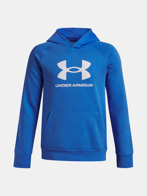 Under Armour Момчешки суитшърт Under Armour UA Rival Fleece BL Hoodie-BLU