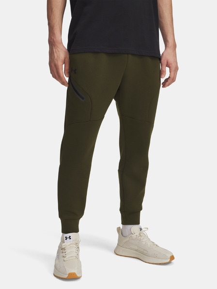 Under Armour Мъжки суитшърт панталони Under Armour UA Unstoppable Flc Jgr EU-GRN