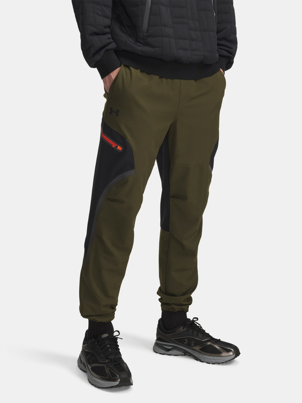 Under Armour Мъжки спортни панталони Under Armour UA Unstoppable Cargo Pant-GRN