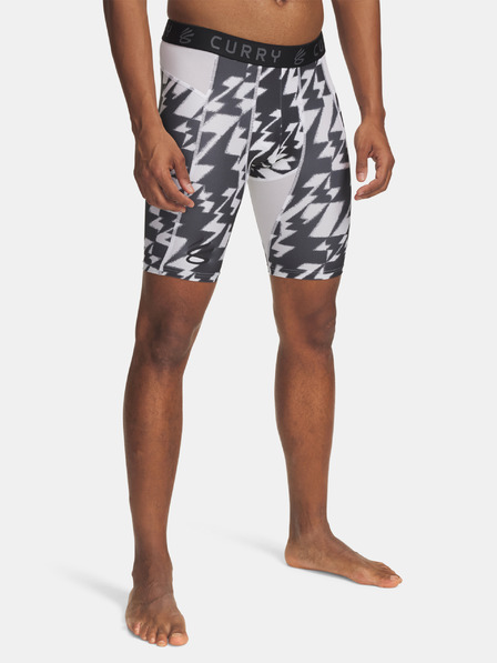 Under Armour Мъжки къси панталони Under Armour UA Curry HG Prtd Shorts-WHT