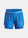 Under Armour Детски къси панталони Under Armour UA Tech Play Up 2n1 Short-BLU