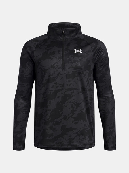 Under Armour Момчешка тениска Under Armour UA Tech 2.0 1/2 Zip-BLK