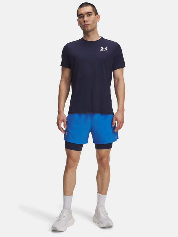 Under Armour Мъжки шорти Under Armour UA LAUNCH 5'' 2-IN-1 SHORTS-BLU