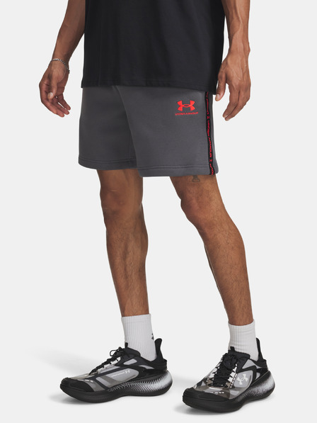 Under Armour Мъжки шорти Under Armour UA Icon Fleece Short Taping-GRY