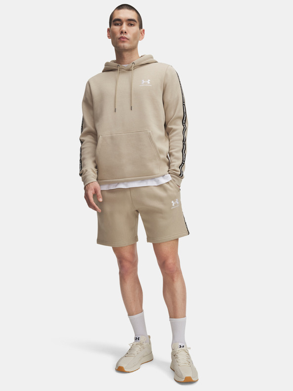 Under Armour Мъжки шорти Under Armour UA Icon Fleece Short Taping-BRN