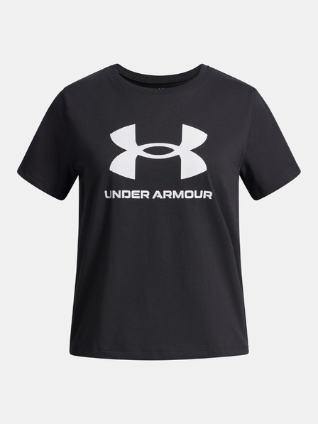 Under Armour Момичешка тениска Under Armour UA BIG LOGO SS-BLK