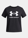 Under Armour Момичешка тениска Under Armour UA BIG LOGO SS-BLK