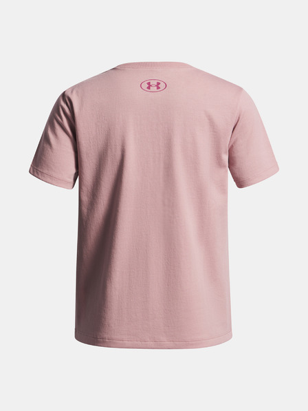 Under Armour Момичешка тениска Under Armour UA BIG LOGO SS-PNK