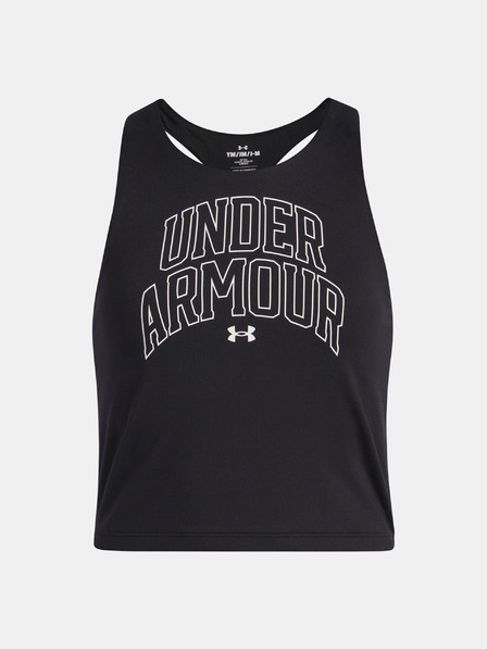 Under Armour Момичешки потник Under Armour UA Motion Branded Tank-BLK