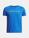 Under Armour Момчешка тениска Under Armour UA B LOGO WORDMARK SS-BLU