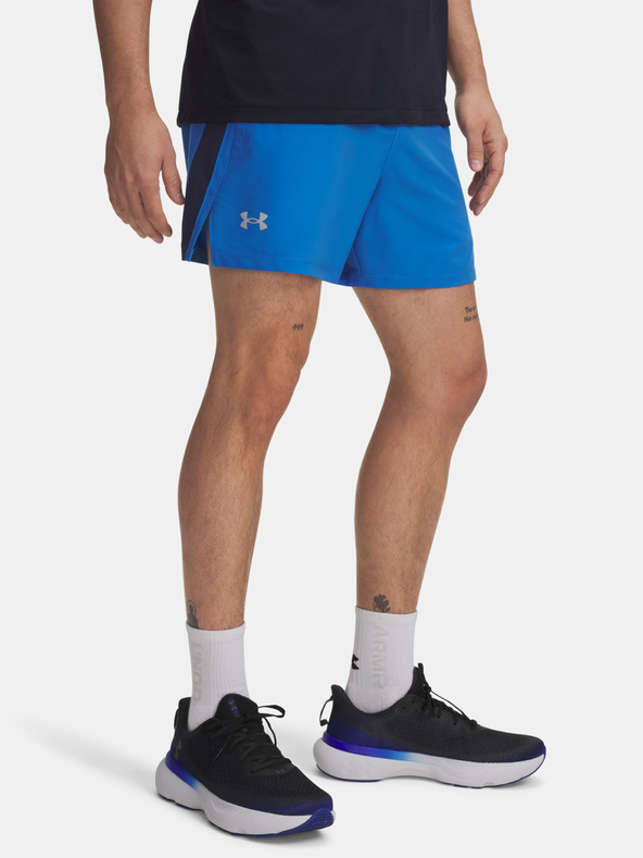 Under Armour Мъжки къси панталони Under Armour UA LAUNCH 5'' SHORTS-BLU