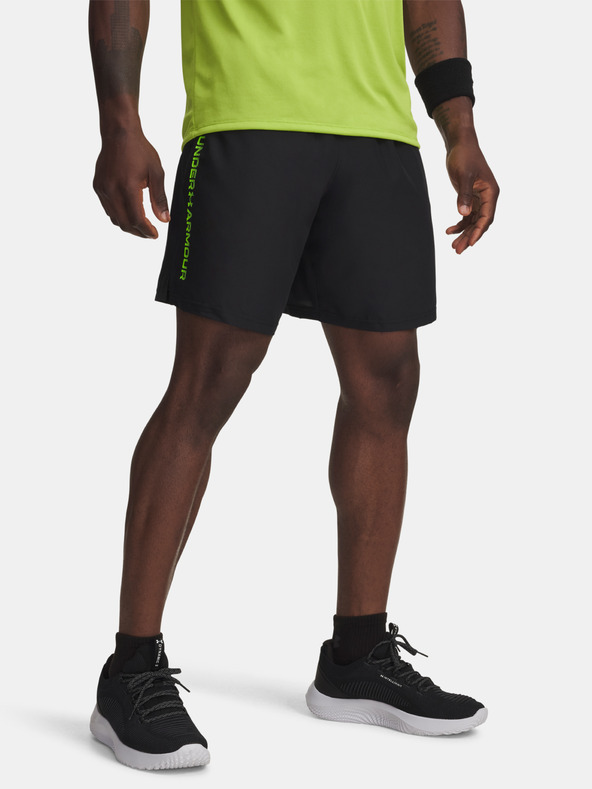 Under Armour Мъжки къси панталони Under Armour UA Tech Woven Wordmark Short-BLK