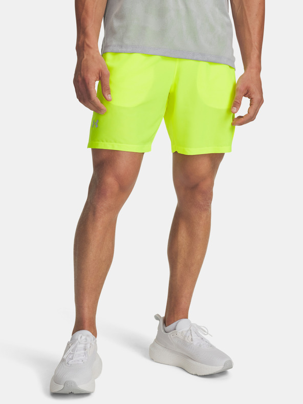 Under Armour Мъжки къси панталони Under Armour UA LAUNCH 7'' SHORTS-YLW