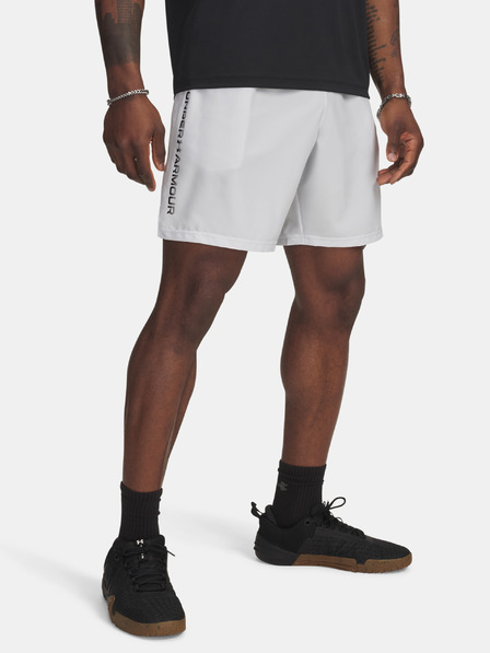 Under Armour Мъжки къси панталони Under Armour UA Tech Woven Wordmark Short-GRY