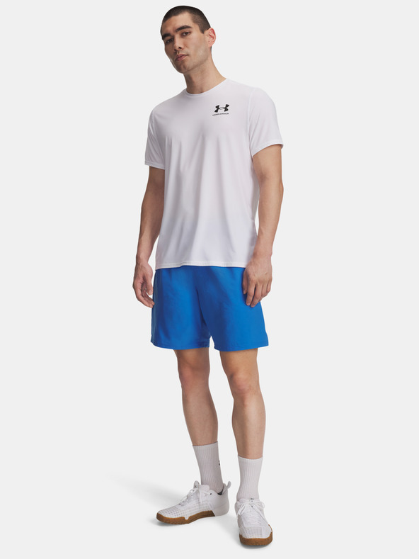 Under Armour Мъжки къси панталони Under Armour UA Tech Woven Wordmark Short-BLU