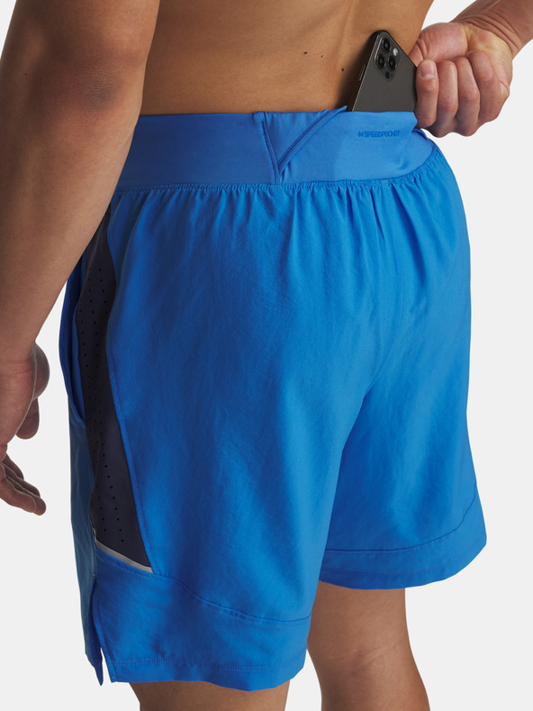 Under Armour Мъжки къси панталони Under Armour UA LAUNCH PRO 2n1 7'' SHORTS-BLU