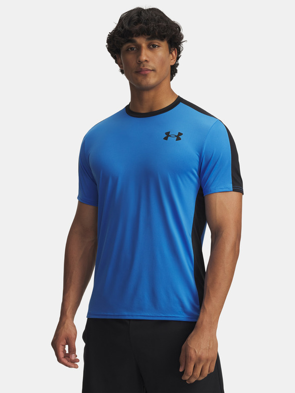 Under Armour Мъжка тениска Under Armour UA HG Wordmark SS-BLU