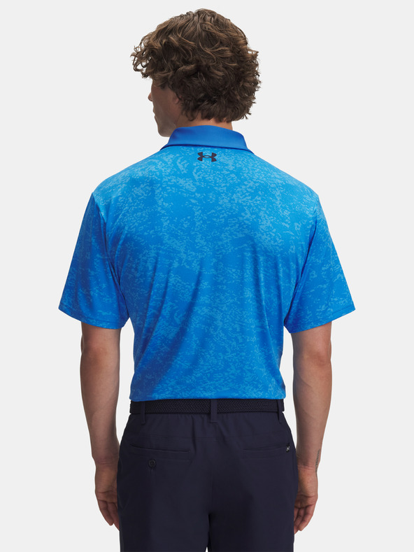 Under Armour Мъжка тениска Under Armour UA Playoff 3.0 Printed Polo-BLU