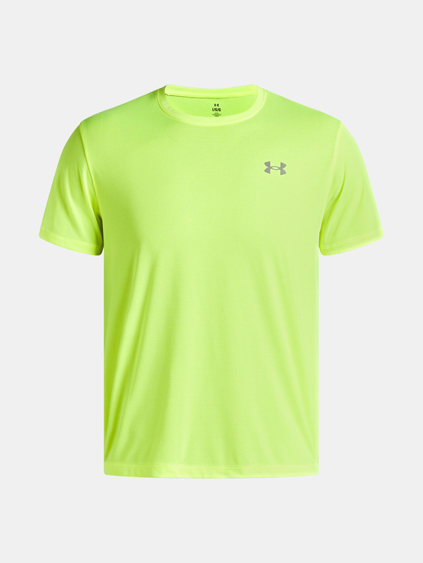 Under Armour Мъжка тениска Under Armour UA LAUNCH SHORTSLEEVE-YLW