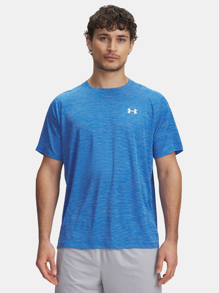 Under Armour Мъжка тениска Under Armour UA Tech Textured SS-BLU