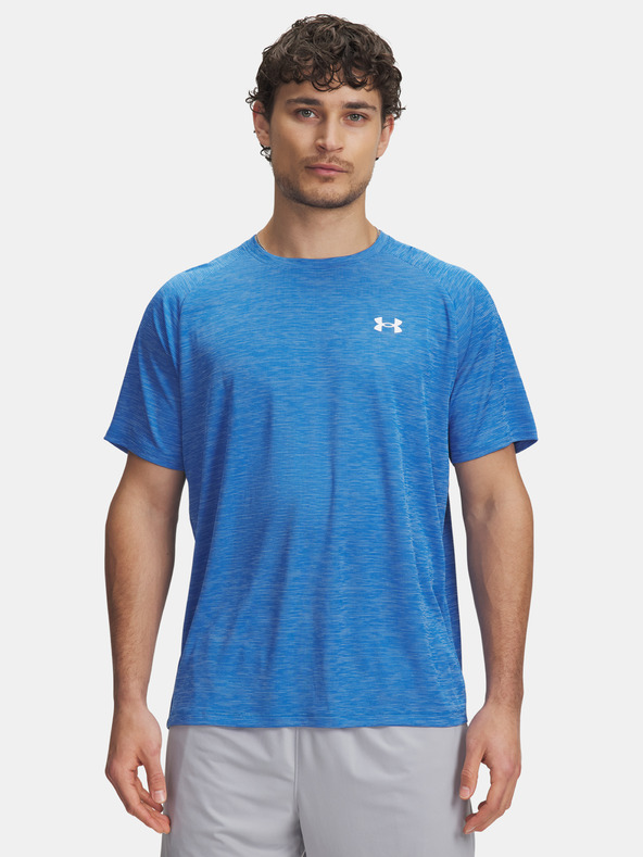 Under Armour Мъжка тениска Under Armour UA Tech Textured SS-BLU