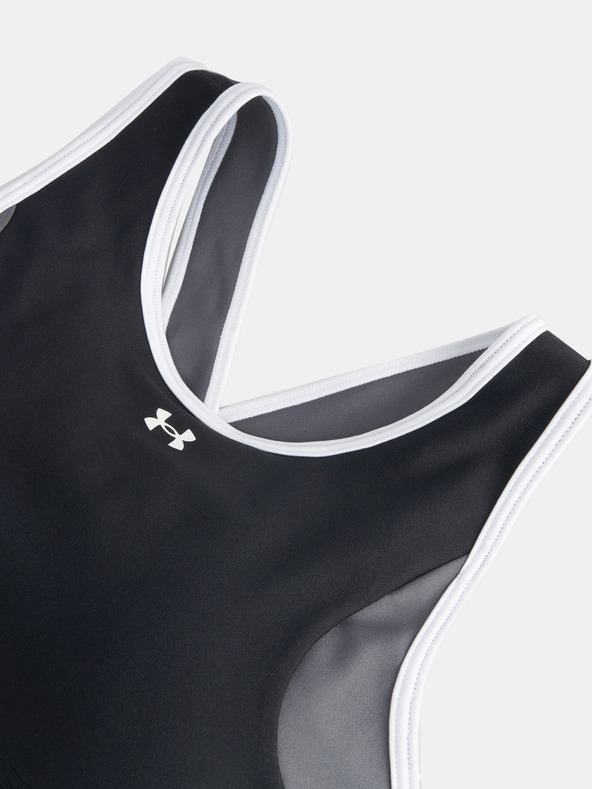 Under Armour Дамски сутиен Under Armour UA Crossback Mid Open Back-BLK
