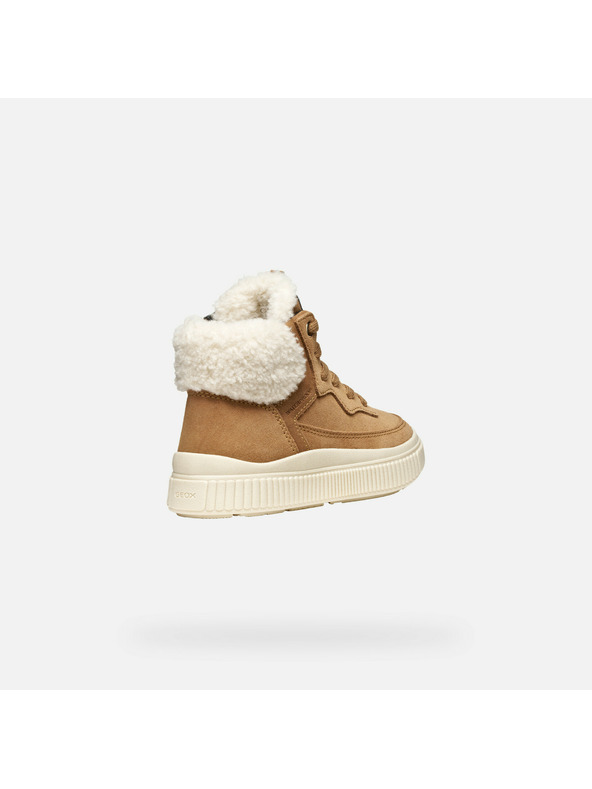 Geox Кафяви момичешки маратонки Geox Laquinny WPF