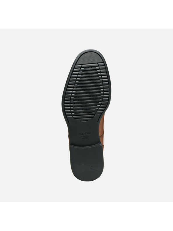 Geox Светлокафяви мъжки официални обувки Geox Barberigo