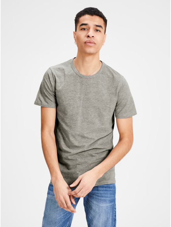 Jack & Jones Основна тениска на сиво райе Jack & Jones Basic
