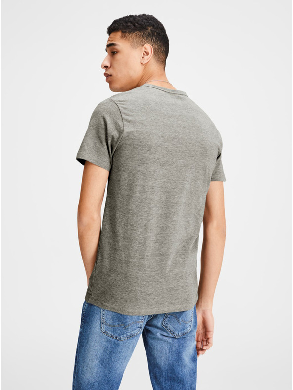 Jack & Jones Основна тениска на сиво райе Jack & Jones Basic