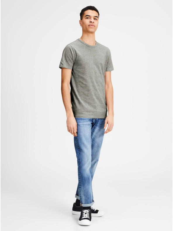 Jack & Jones Основна тениска на сиво райе Jack & Jones Basic