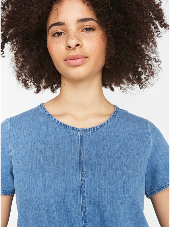 Noisy May Синя дънкова рокля Noisy May Emilia