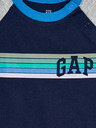 GAP Бебешка тениска Gap logo raglan GAP