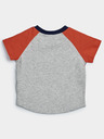 GAP Бебешка тениска Gap logo raglan GAP