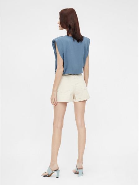 .OBJECT Кремави къси панталони от деним .OBJECT Penny