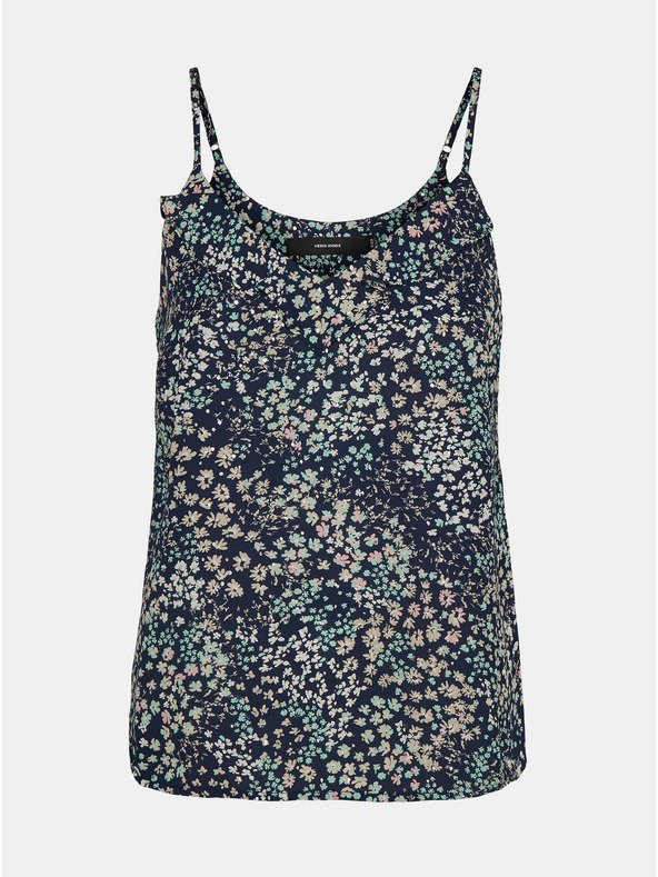 Vero Moda Тъмносин цветен топ VERO MODA Hannah