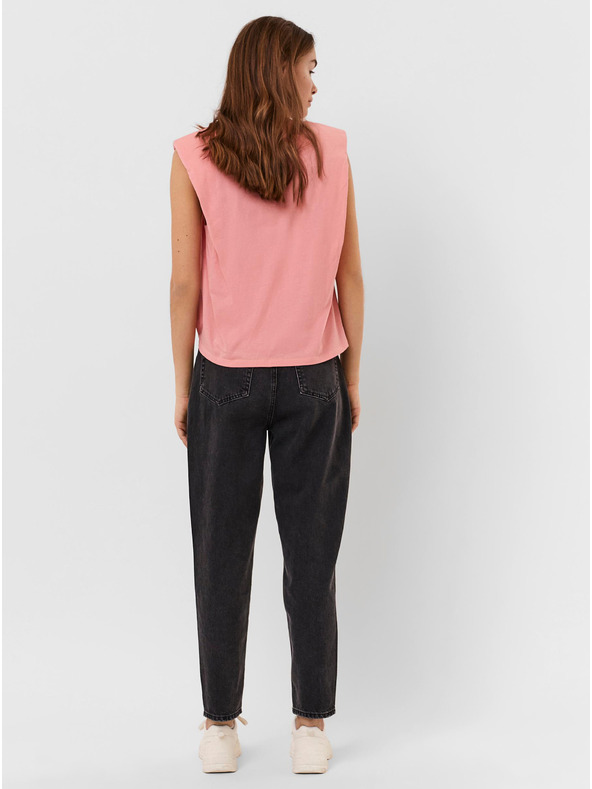 Vero Moda Розова тениска с VERO MODA Hollie
