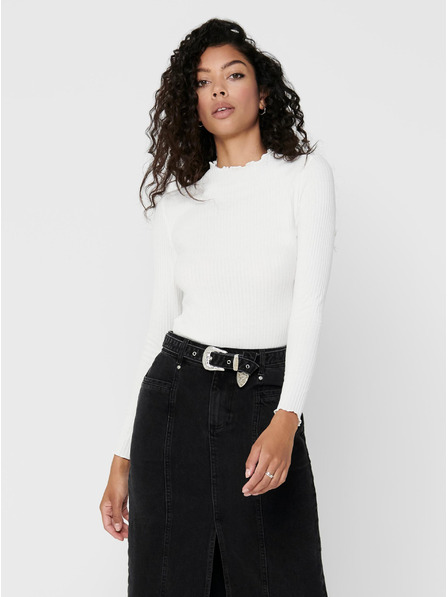 ONLY Кремава основна тениска ONLY Emma