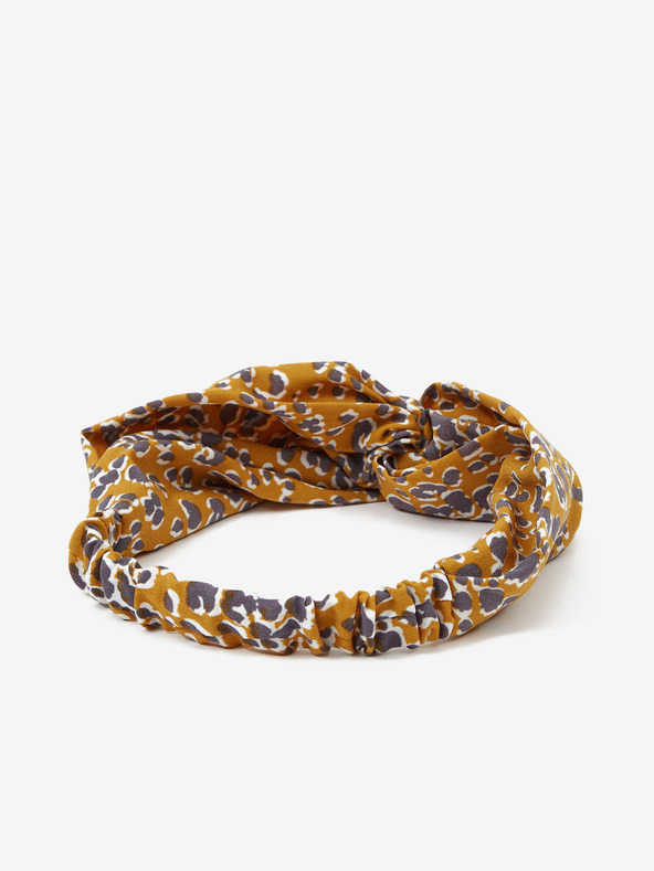 CAMAIEU Сиво-жълта шарена лента за глава CAMAIEU