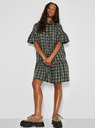 Noisy May Рокля с карирана риза в цвят каки Noisy May Erik