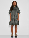 Noisy May Рокля с карирана риза в цвят каки Noisy May Erik
