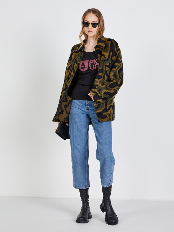 Picture Черна дамска тениска Снимка