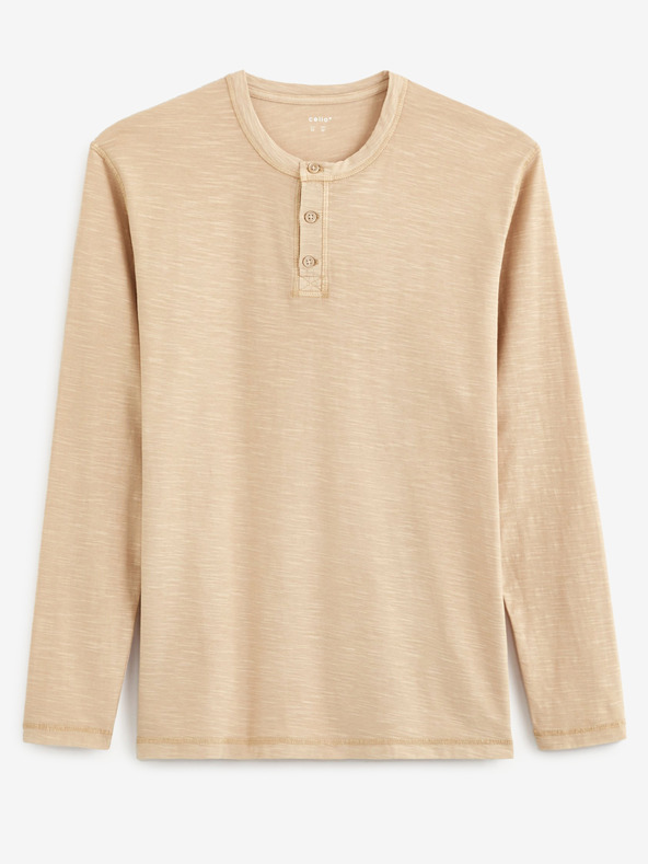 Celio Бежова мъжка тениска Celio Venerable