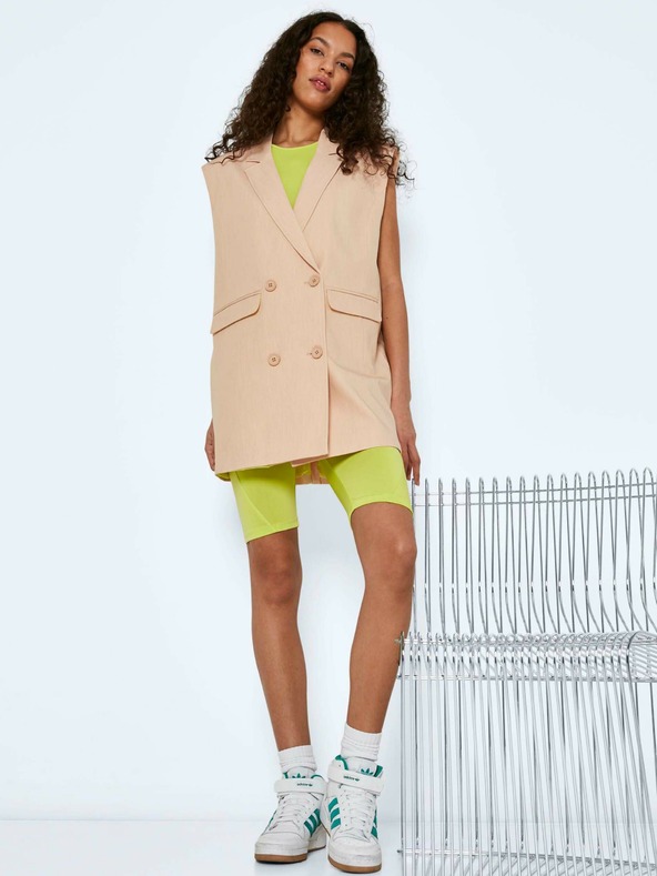 Noisy May Бежова жилетка Noisy May Bridget