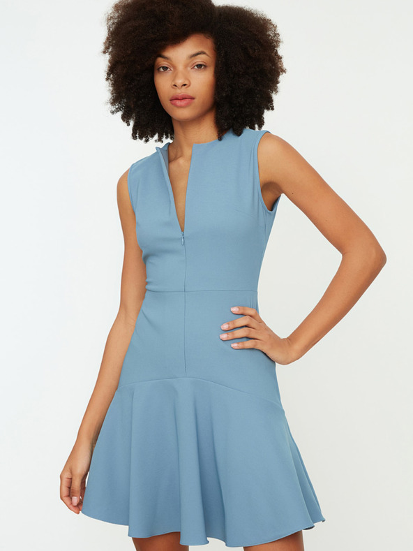 Trendyol Светлосиня рокля Trendyol