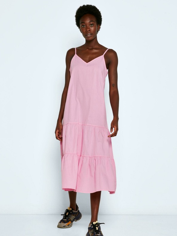 Noisy May Розова макси рокля Noisy May Violet